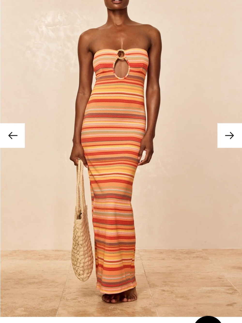Monday Swimwear Montego Bandeau Maxi dress